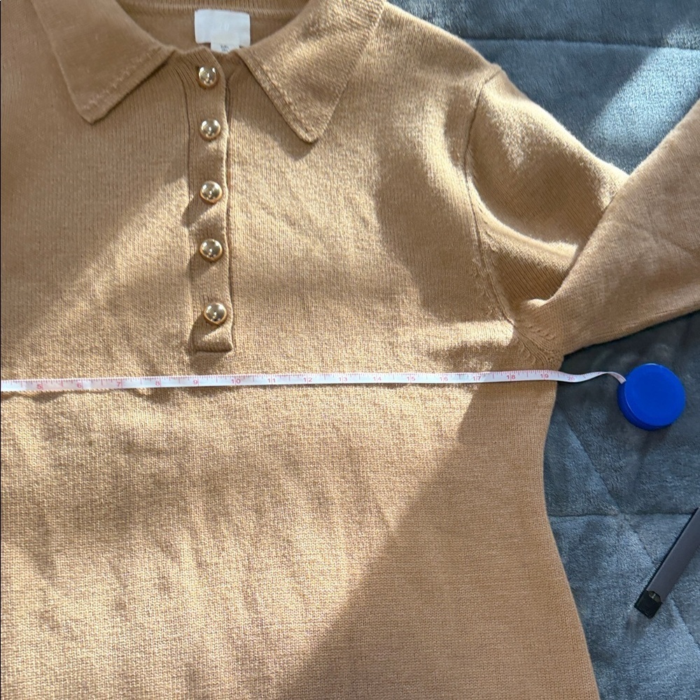 H&M Camel Sweater Dress - Picture 4 of 8
